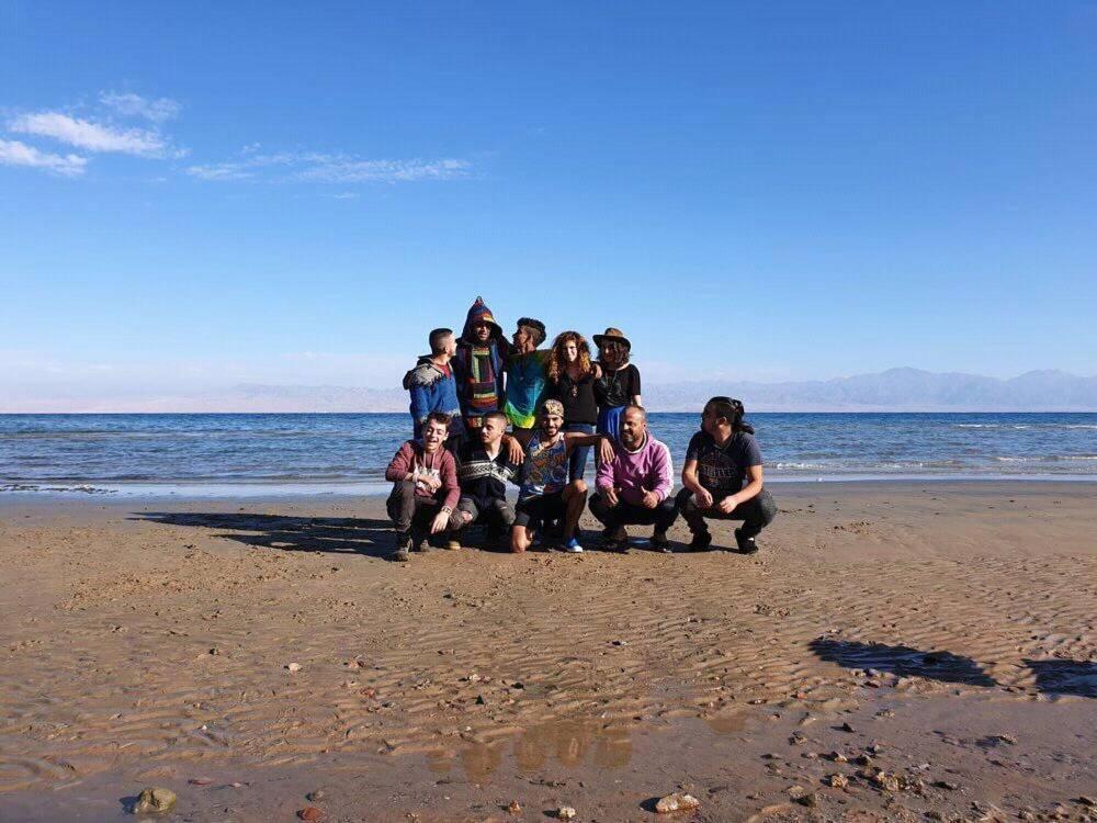 Sebaii Camp السباعى كامب شاطئ الترابين بجوار ويت بالس Hostel Nuweiba` Buitenkant foto
